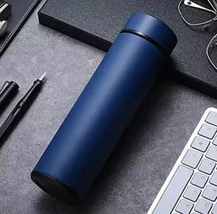 Temperature Display Vacuum Insulated Water Bottle Thermo Flask Made of Premium Stainless Steel Coffee Cup