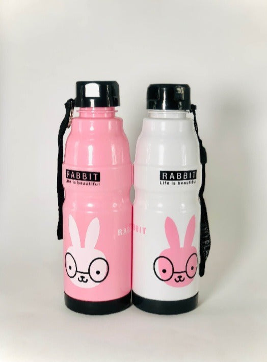 Commando 500ml Water Bottle – Leakproof BPA-Free Sports & Travel Bottle (Random Color & Design)